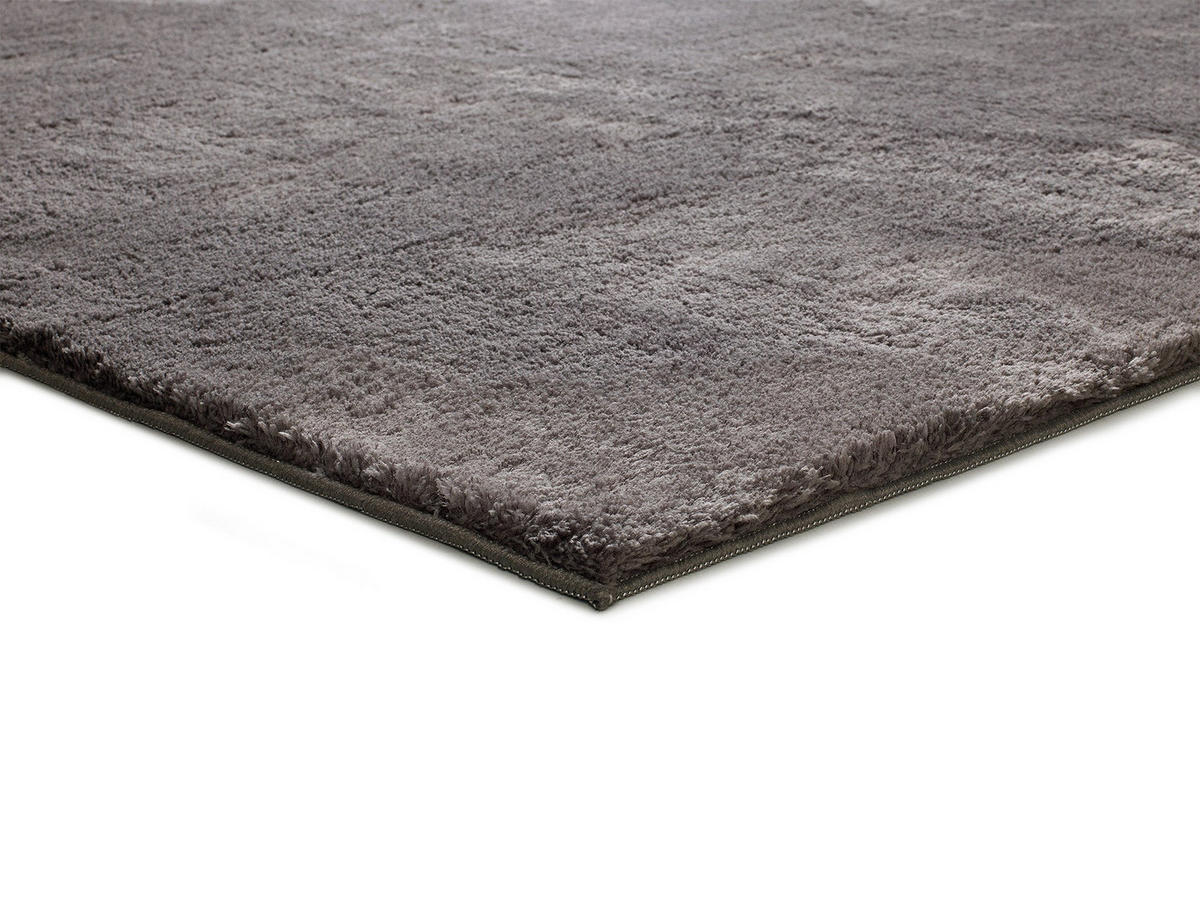 WEBTEPPICH waschbar Anthrazit Loft 160/230 cm - Anthrazit, Textil (160/230cm) - Atticgo