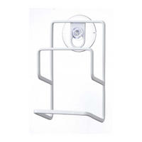 SPÜLSCHWAMMHALTER Tower 2264 Weiß/Metallhalter für Spüle mit Saugnapf, 12.7/7.5/6.3 cm - Weiß, Metall (7.5/12.7/6.3cm) - Yamazaki