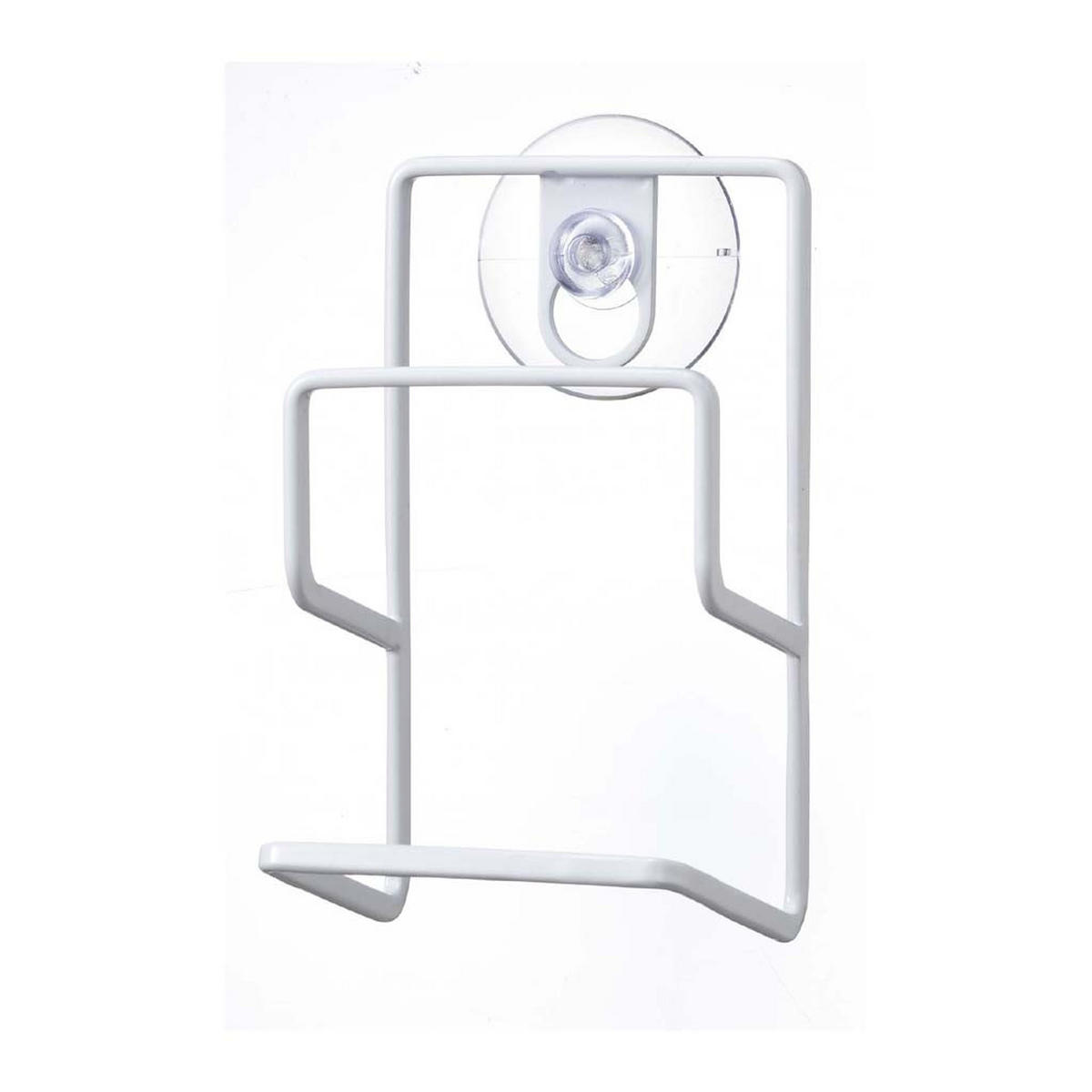 SPÜLSCHWAMMHALTER Tower 2264 Weiß/Metallhalter für Spüle mit Saugnapf, 12.7/7.5/6.3 cm - Weiß, Metall (7.5/12.7/6.3cm) - Yamazaki