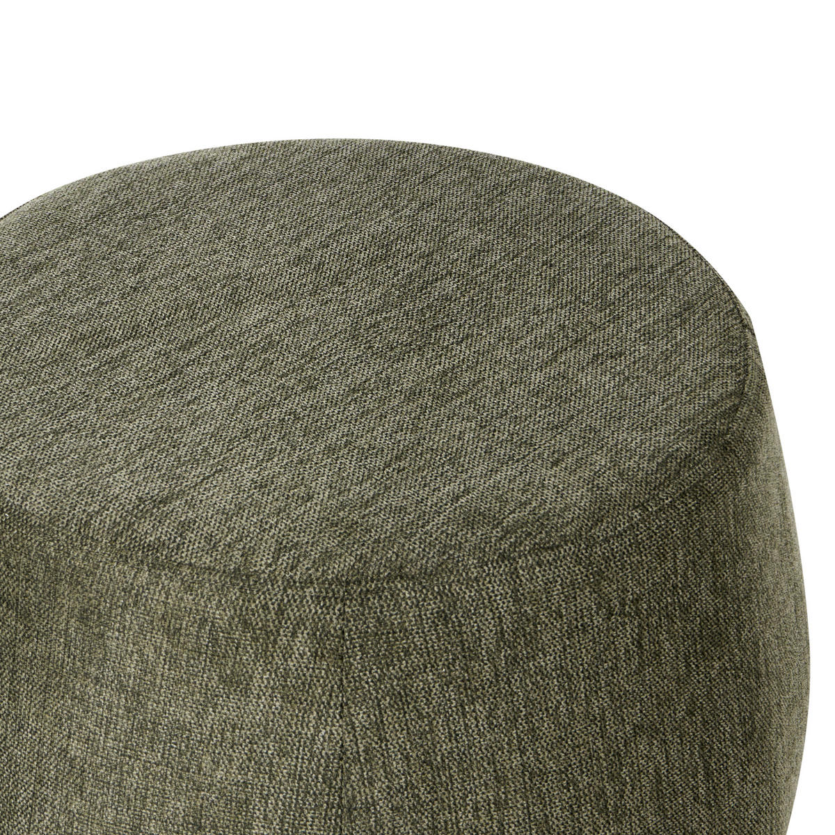 POUF Dunkelgrün Ashton - Grün, Textil (61/43/61cm) - Beliani