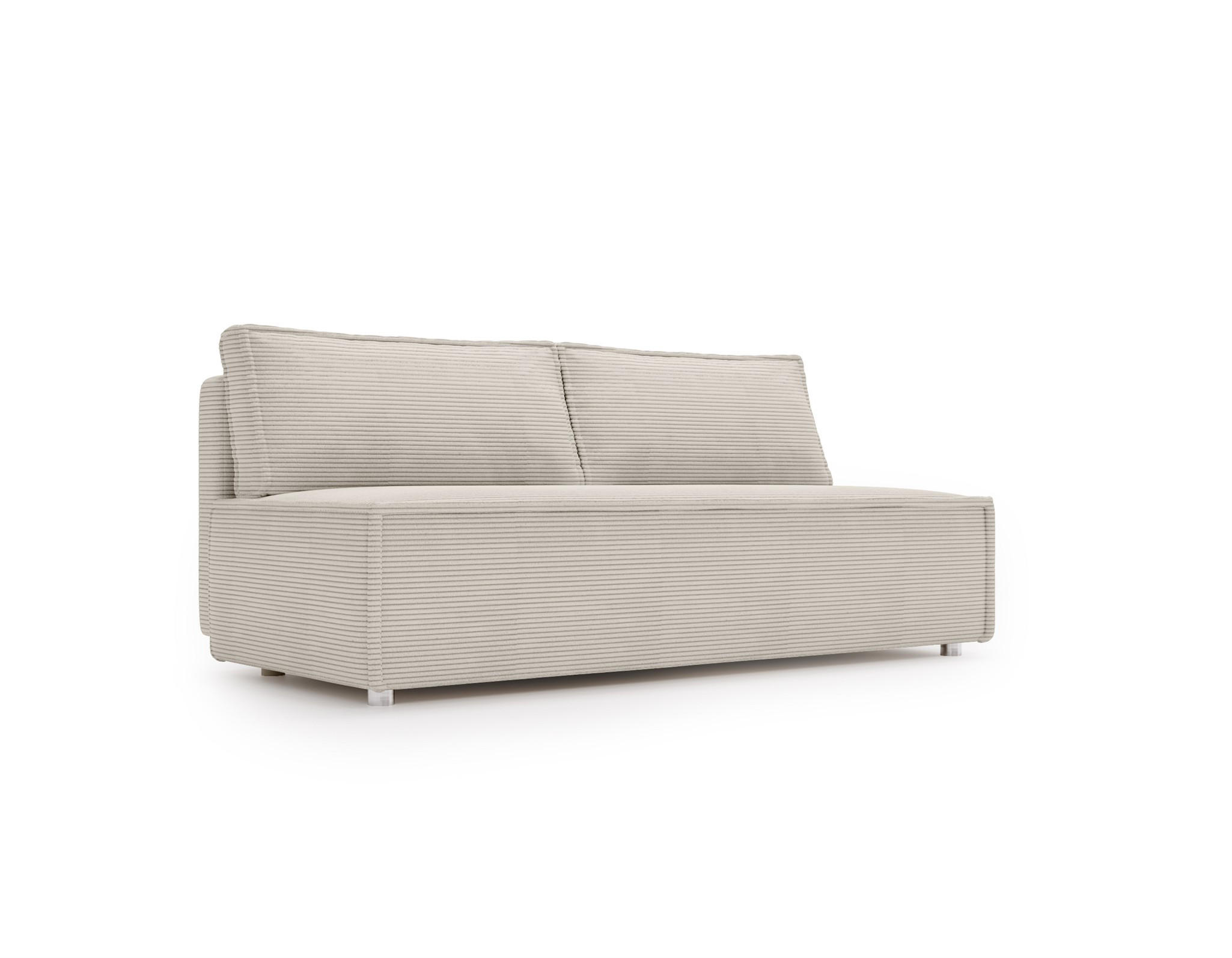 SCHLAFSOFA Amanda In Poso - Weiß, Holzwerkstoff/Textil (200/89/100cm) - Fun Möbel