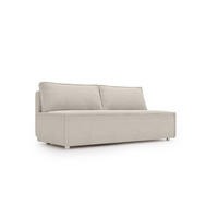 SCHLAFSOFA Amanda In Poso - Weiß, Holzwerkstoff/Textil (200/89/100cm) - Fun Möbel