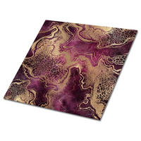FLIESENAUFKLEBER 9 Stück 30x30 cm selbstklebend Sand und Marmor - Multicolor, Textil (30/1.6/30cm) - TULUP