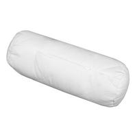 NACKENROLLE, 15x40 cm, 100% Polyester, Weiß - Weiß, Textil (15/40cm) - Zollner