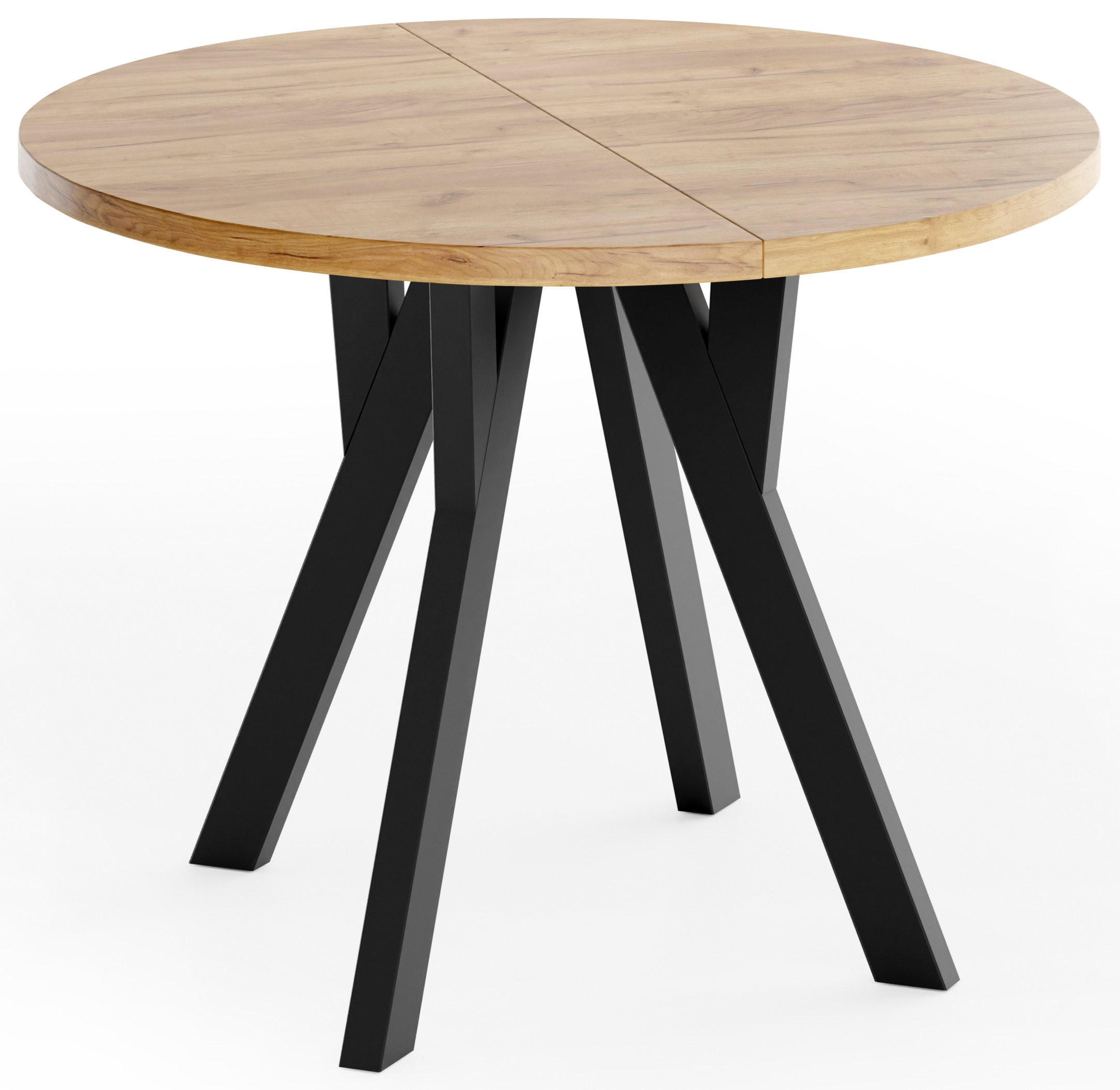 WFL Group Esstisch Eiche Wotan 190x76.5x90 cm
