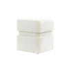 SITZPOUF Piazza Braun 40/40/42,5 cm - Beige, Textil (40/42.5/40cm) - Light & Living