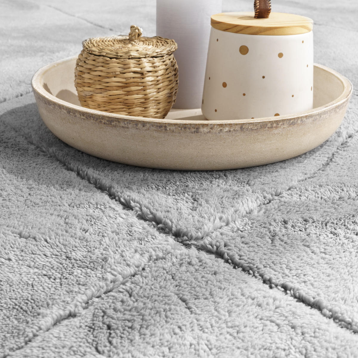 KURZFLORTEPPICH 200/280 cm Utrecht 641 - Grau, Textil (200/280cm) - Paco Home