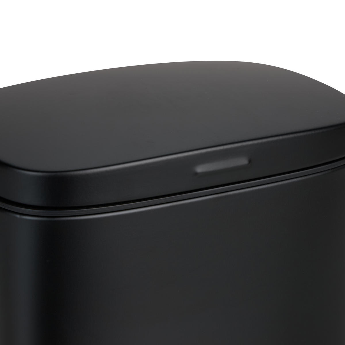 KOSMETIKEIMER - Schwarz, Kunststoff/Metall (18/25/18cm) - Relaxdays