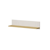 WANDREGAL Billz 90 Kaschmir/Eiche Cremona - Kaschmir/Schwarz, Holzwerkstoff/Kunststoff (90/20/20cm) - mzm24