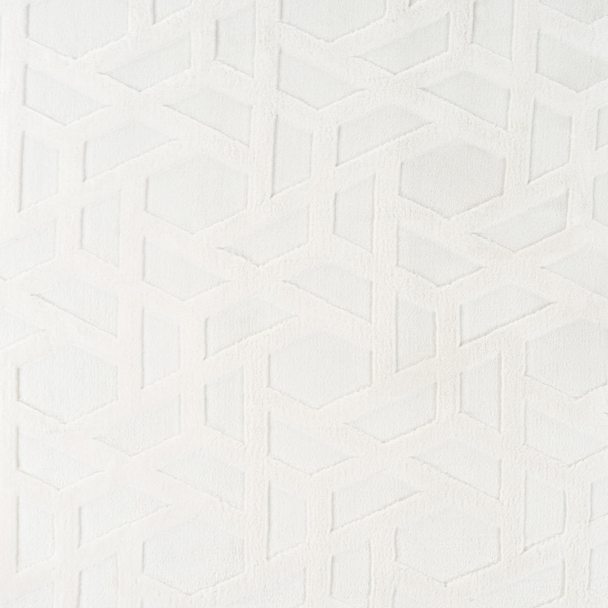 KOBEREC Krémově bílý 80/300 cm Antero - bílá/krémová, textil (80/300cm) - Beliani