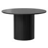 TISCH Zante 08 - Schwarz, Holzwerkstoff (120/120/76cm) - MIRJAN24