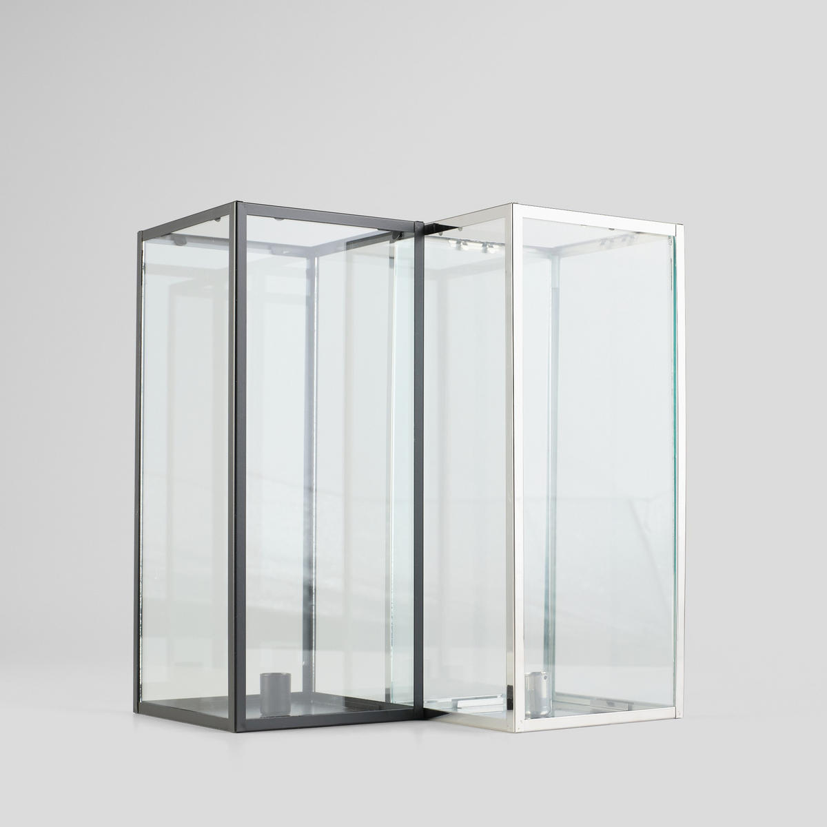 KERZENSTÄNDER Epoch - Silberfarben, Metall (15/35/15cm) - home&you