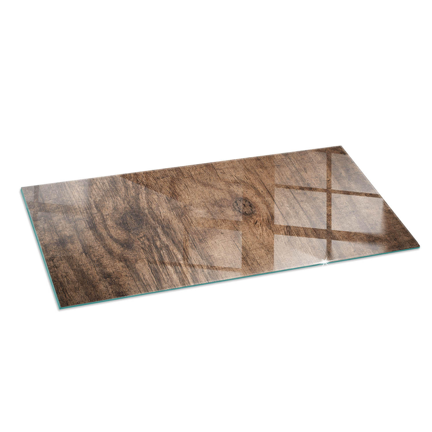 ArtPrintCave Glasplatte Braun 125x50x0.4 cm