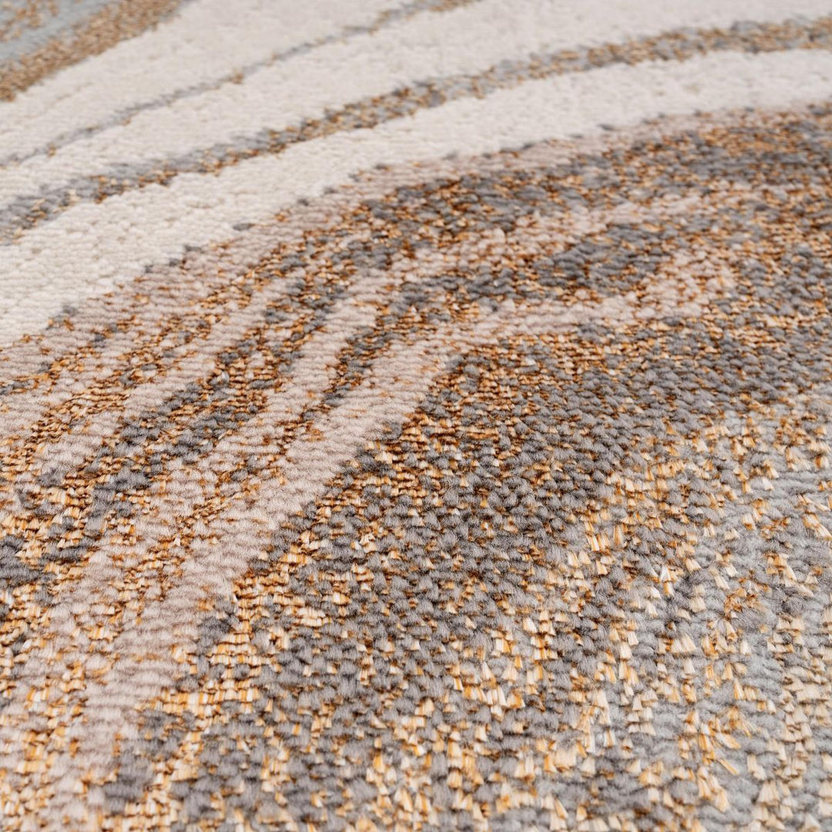 WEBTEPPICH Voyage Voyage Aliz Beige - Beige, Textil (119/170cm) - Kukoon Rugs