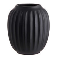 VASE (4er Set) Liv - Schwarz, Keramik (14cm) - Butlers