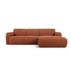 ECKSOFA rechts Molino aus Boucle braun 4 Sitzplätze - Braun, Textil (170/250cm) - Micadoni
