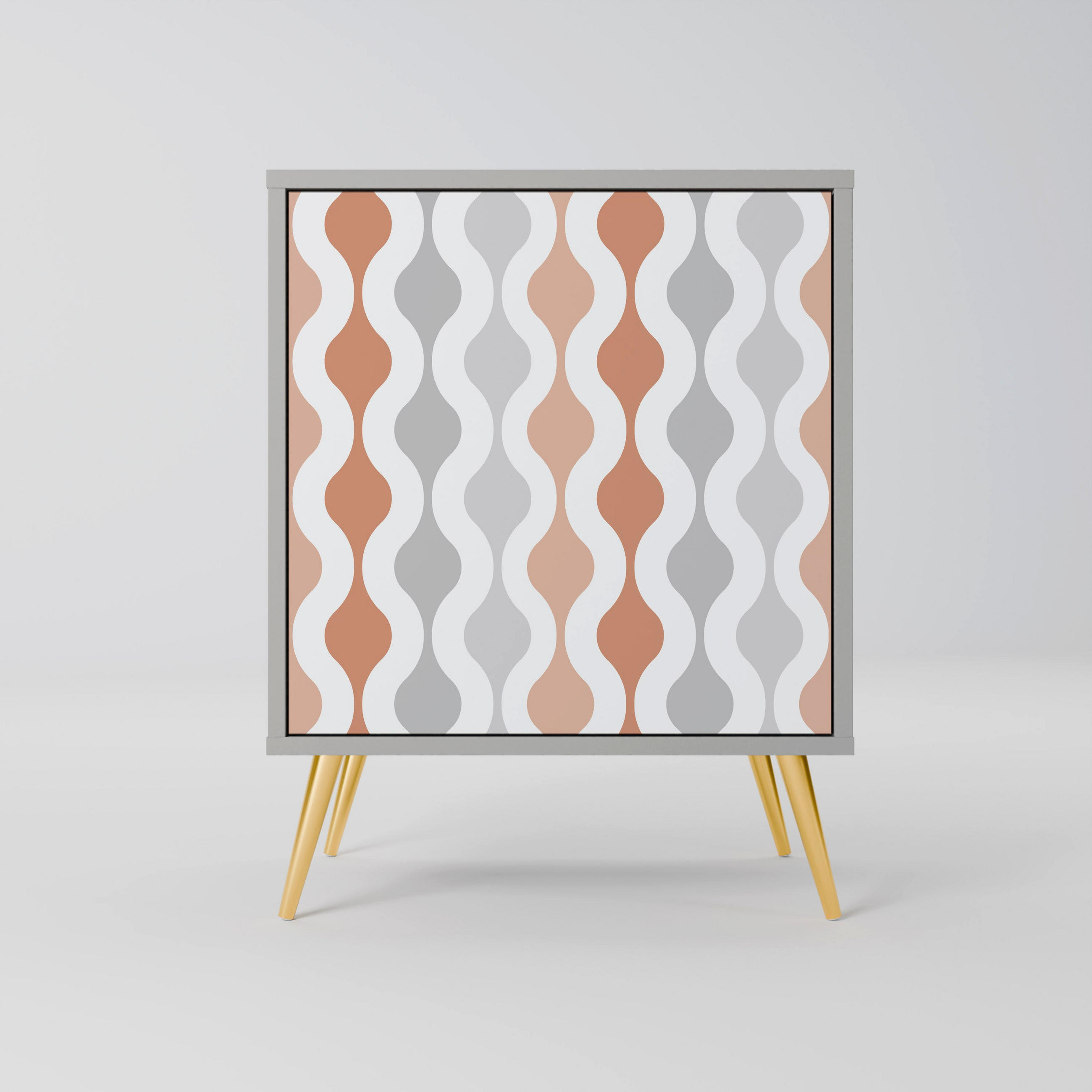 SpaceRebels Sideboard Grau 57.5x75.5x42 cm