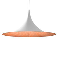 HÄNGELEUCHTE Louie - Kupferfarben, Metall (33/33/16cm) - Lumicom