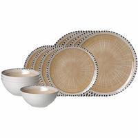 BASIC-SET Natura Creme 12er Set - Creme, Keramik (2/2/2cm) - Ritzenhoff Breker