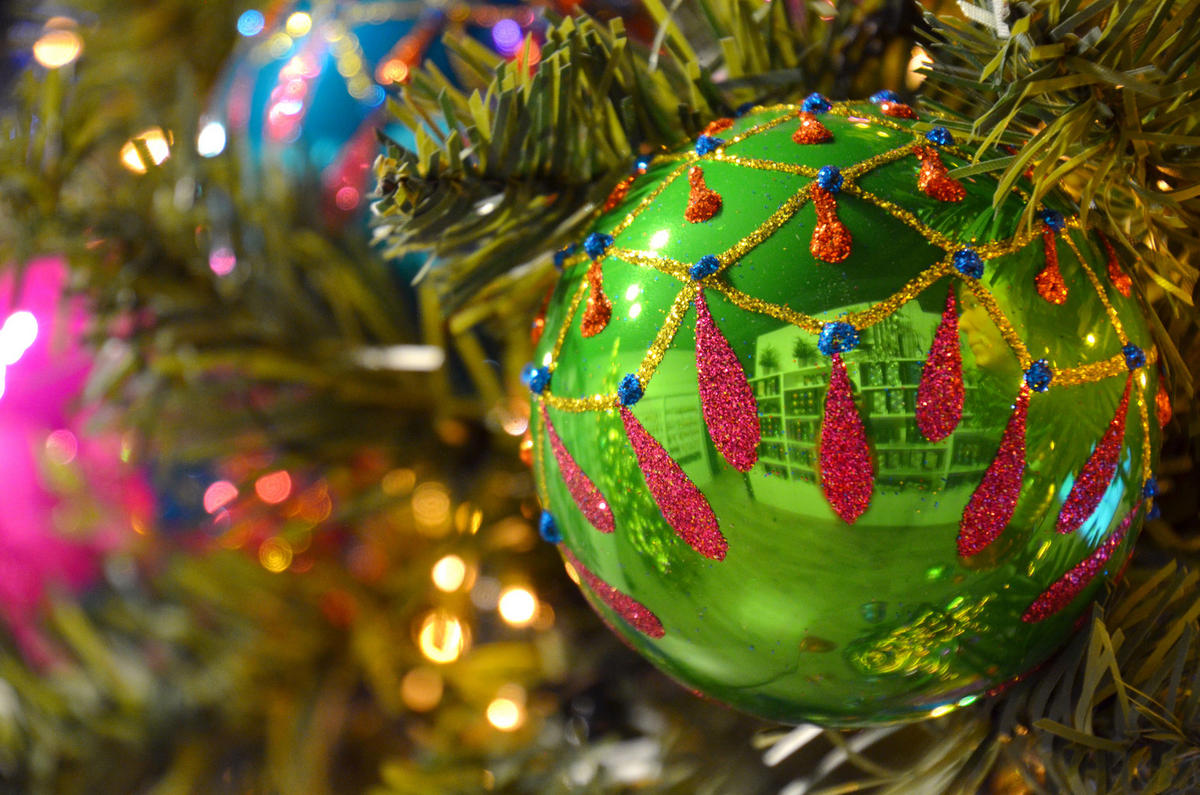 CHRISTBAUMKUGELN Set Marrakesch Mehrfarbig 8cm (Glas / 9 Stk.) - Multicolor, Glas (8/8/8cm) - Krebs Glas Lauscha