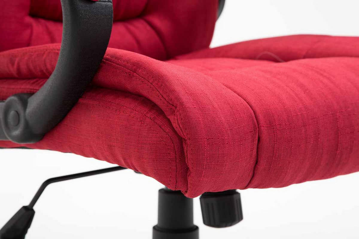 BÜROSTUHL Sportino XL, Stoff Rot - Rot, Kunststoff/Textil (66/116/70cm) - TPFLiving