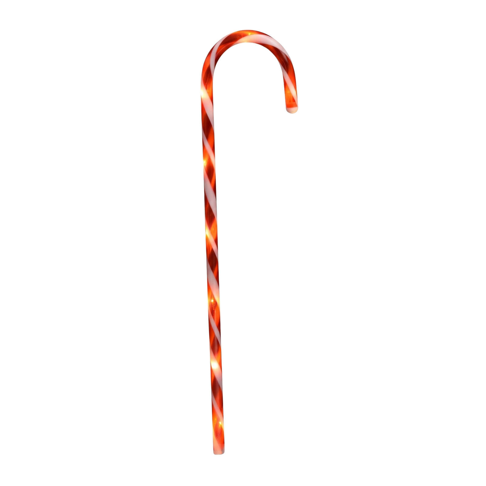 BODENEINBAULEUCHTEN in Form eines Zuckerstabs 1,8/1,8/74 cm - Multicolor, Kunststoff (1.8/74/1.8cm) - Home Styling Collection
