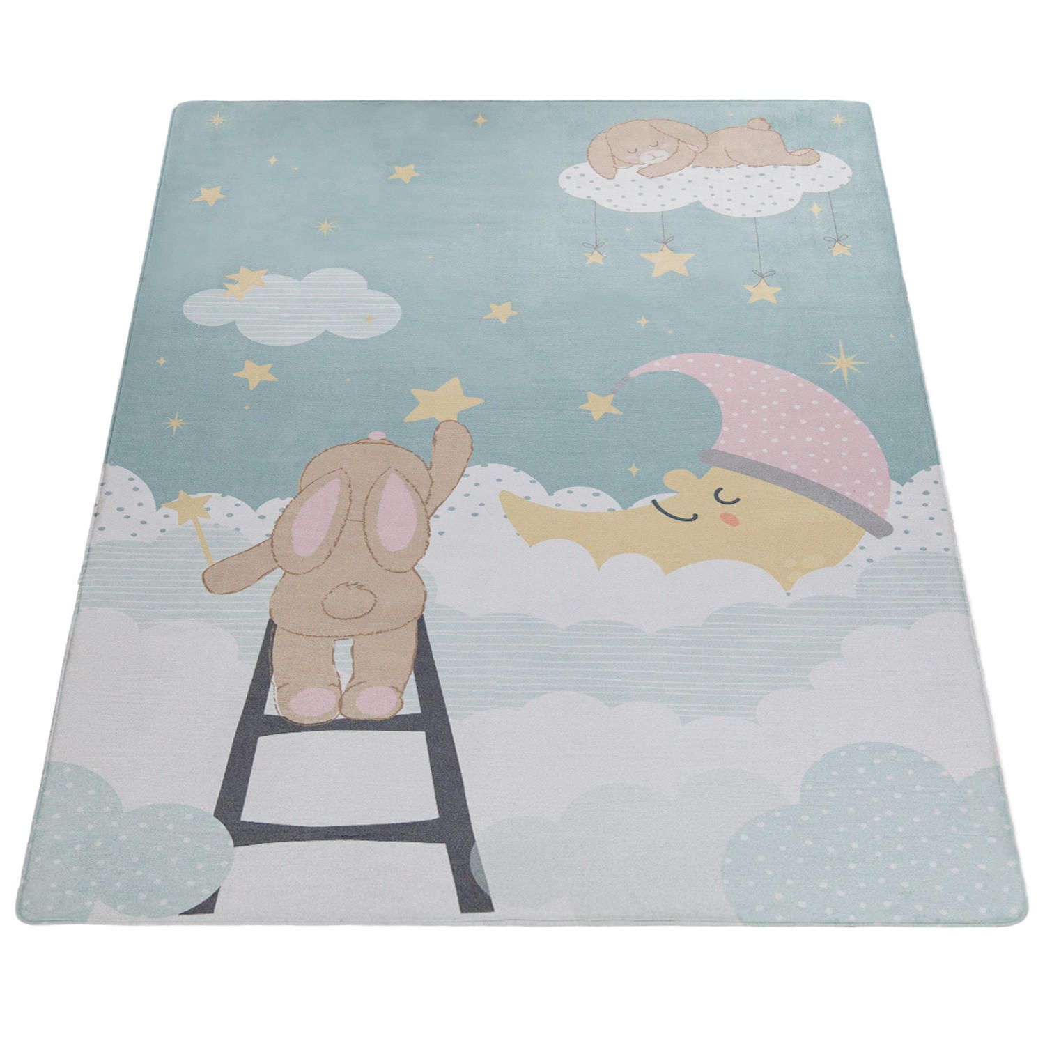 KINDERTEPPICH 120/160 cm Chicos 563 - Türkis, Textil (120/160cm) - Paco Home
