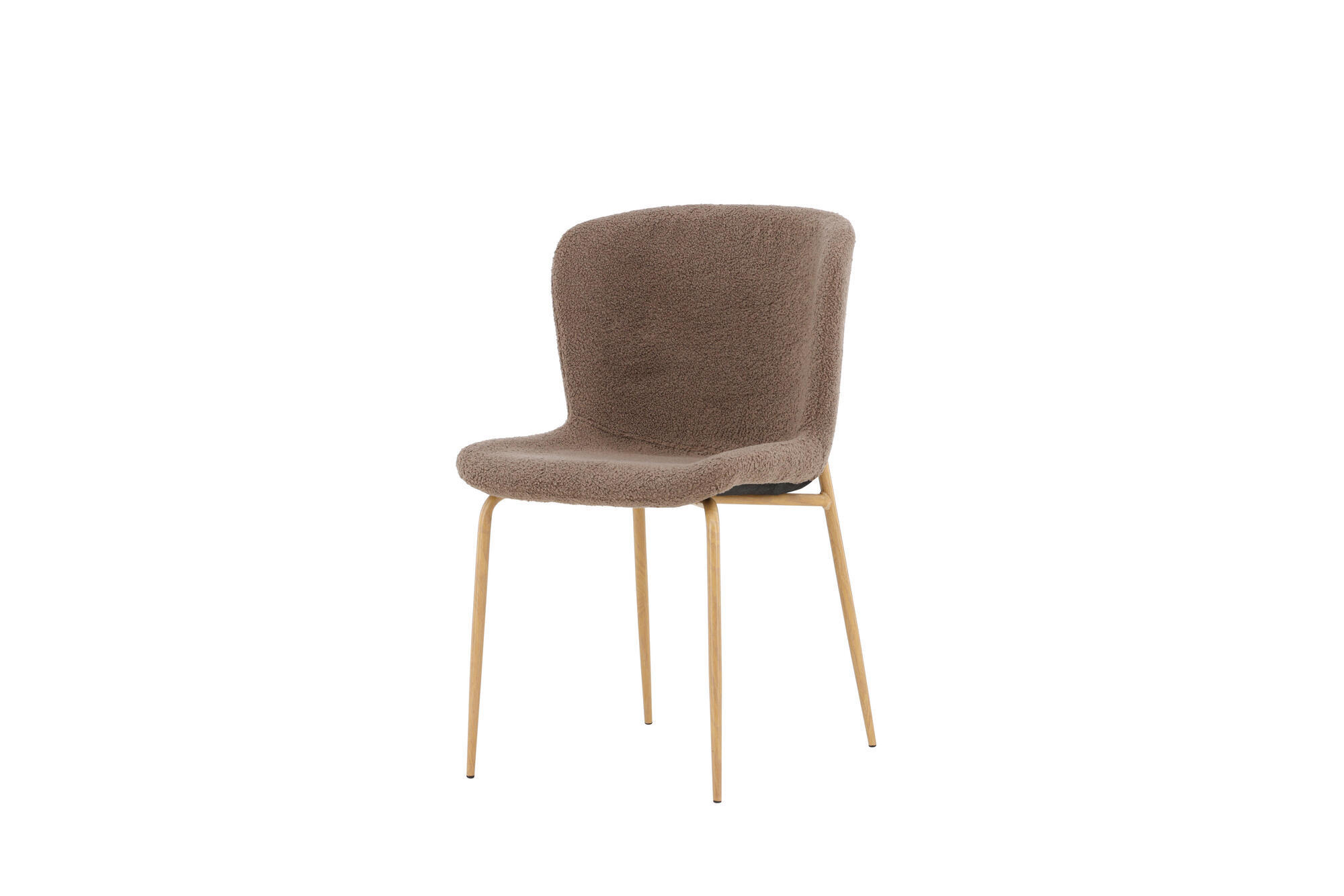 ESSZIMMERSTUHL MODESTO Braun 48x51x80 cm - Braun, Textil (48/80/51cm) - FURNLUX