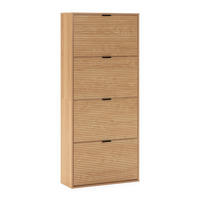 SCHUHRANK Mónica, Eichenfarben - Honigeiche, Holzwerkstoff (66/150/24cm) - VS Venta-stock