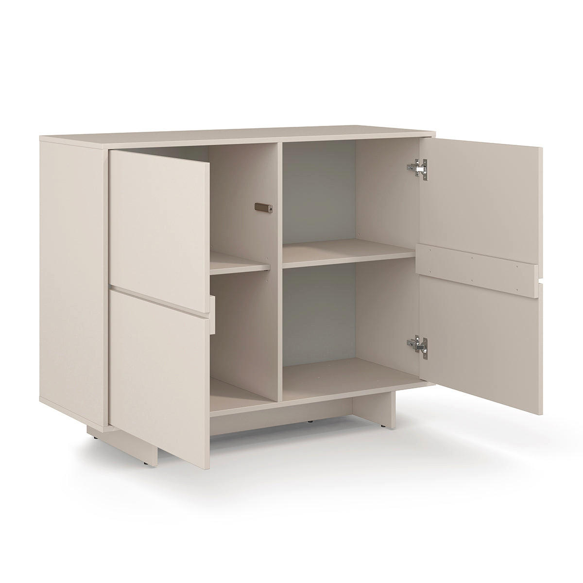 SIDEBOARD Tadao Kaschmir - Beige, Holzwerkstoff (111/88/41.5cm) - Petits-meubles