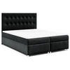 BOXBETT mit Bettkasten Trinity K-6 Bonellfederkern - Schwarz, Holz/Holzwerkstoff (160/200cm) - Best For Home