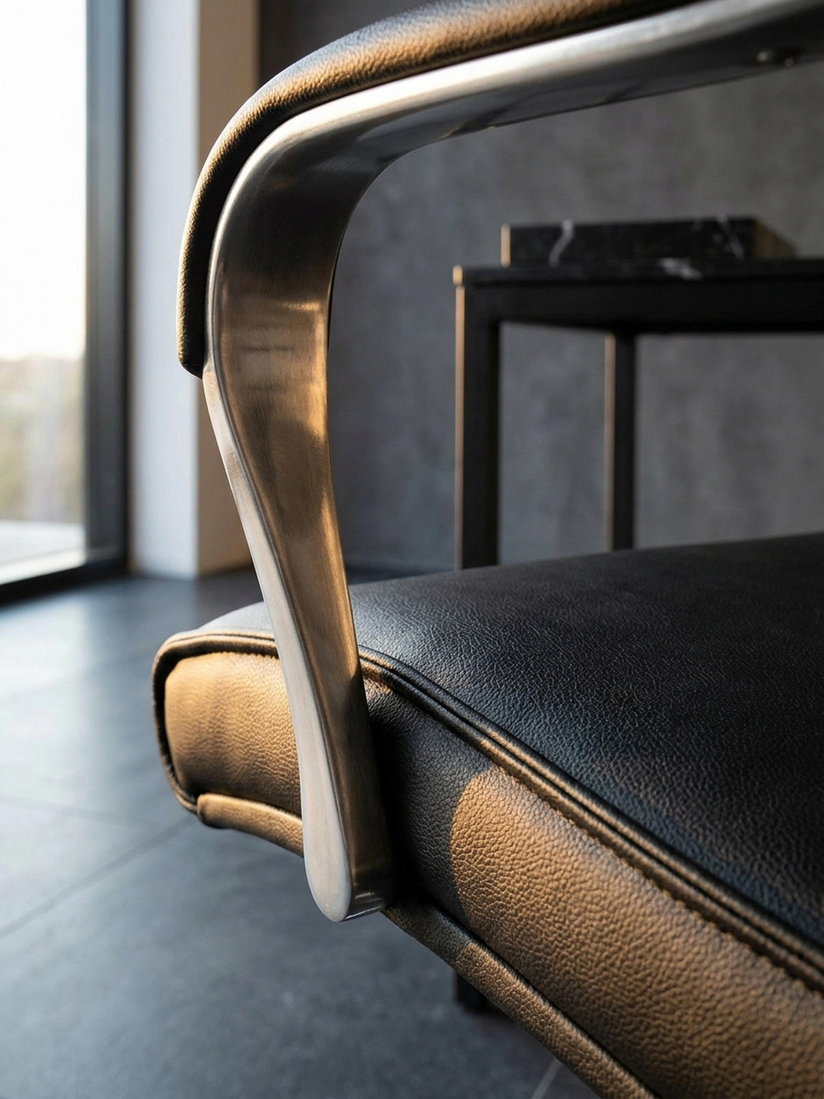 CHEFSESSEL XXL Kunstleder ergonomisch höhenverstellbar bis 150 kg VENGA, Schwarz 61x60x126 cm - Silberfarben/Schwarz, Kunststoff/Textil (61/126/60cm) - KADIMA DESIGN