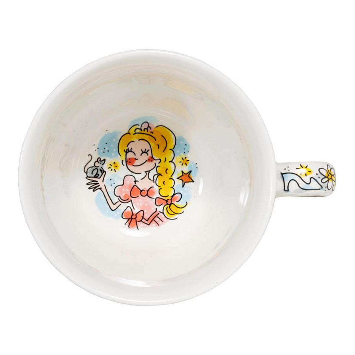 SUPPENSCHALE Aschenputtel in Bunt - 14cm - Multicolor, Keramik (12.7/16.2/9.7cm) - Blond Amsterdam