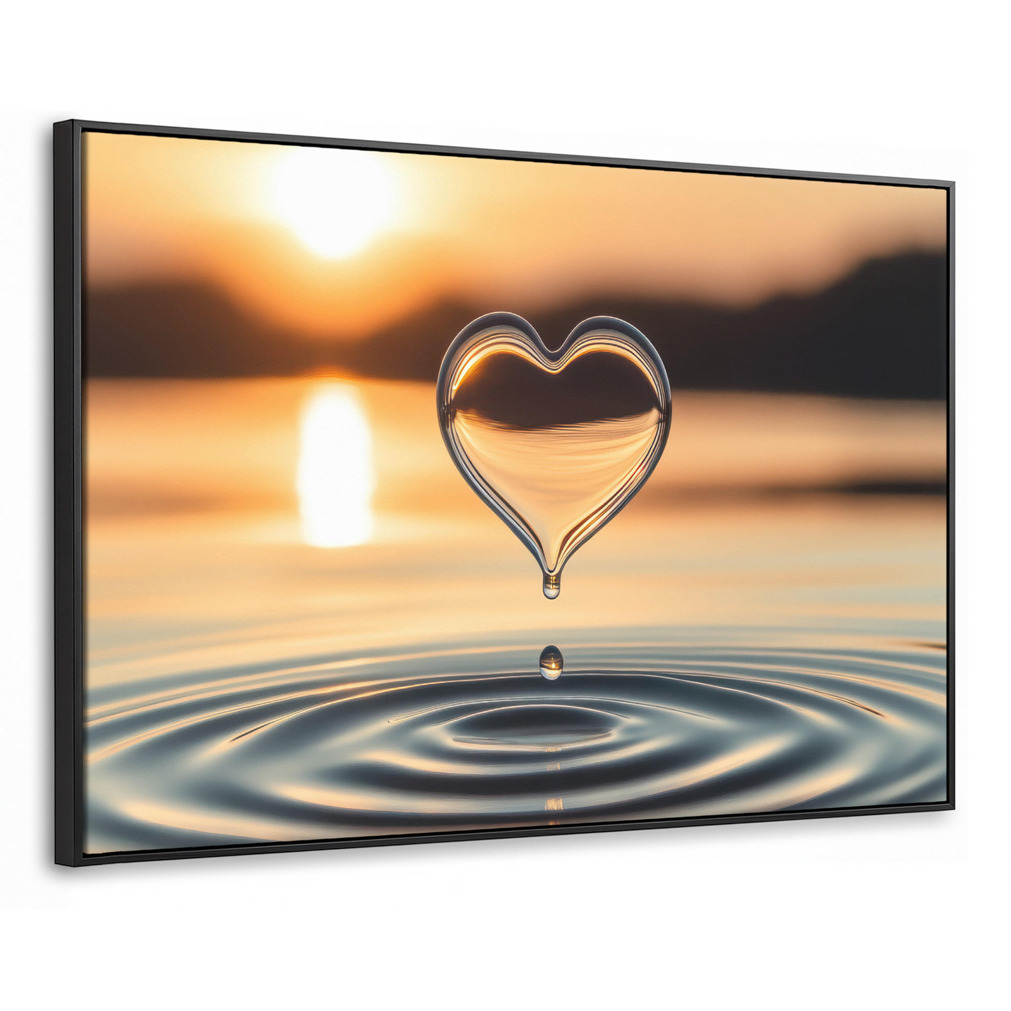 MuchoWow Leinwand Bernstein 140x90 cm