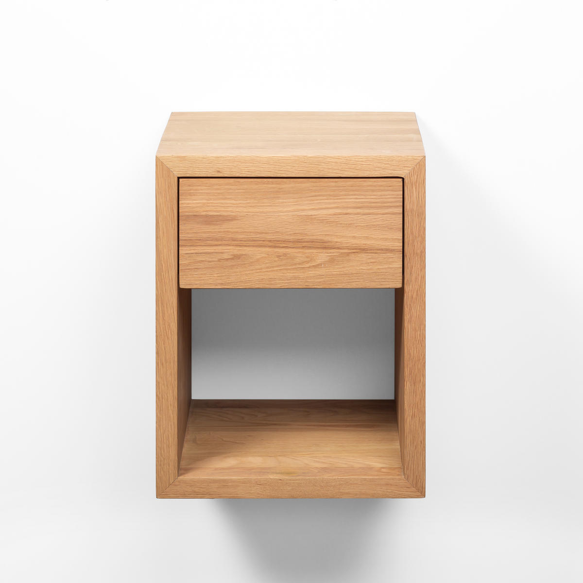 NACHTTISCH Hugo, Eiche, 30/30/39 cm - Eichefarben, Holz (30/39/30cm) - WOODEK