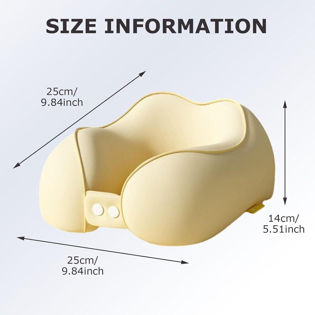 NACKENKISSEN 25/25/14 cm Lila - Lila, Textil (25/25cm)