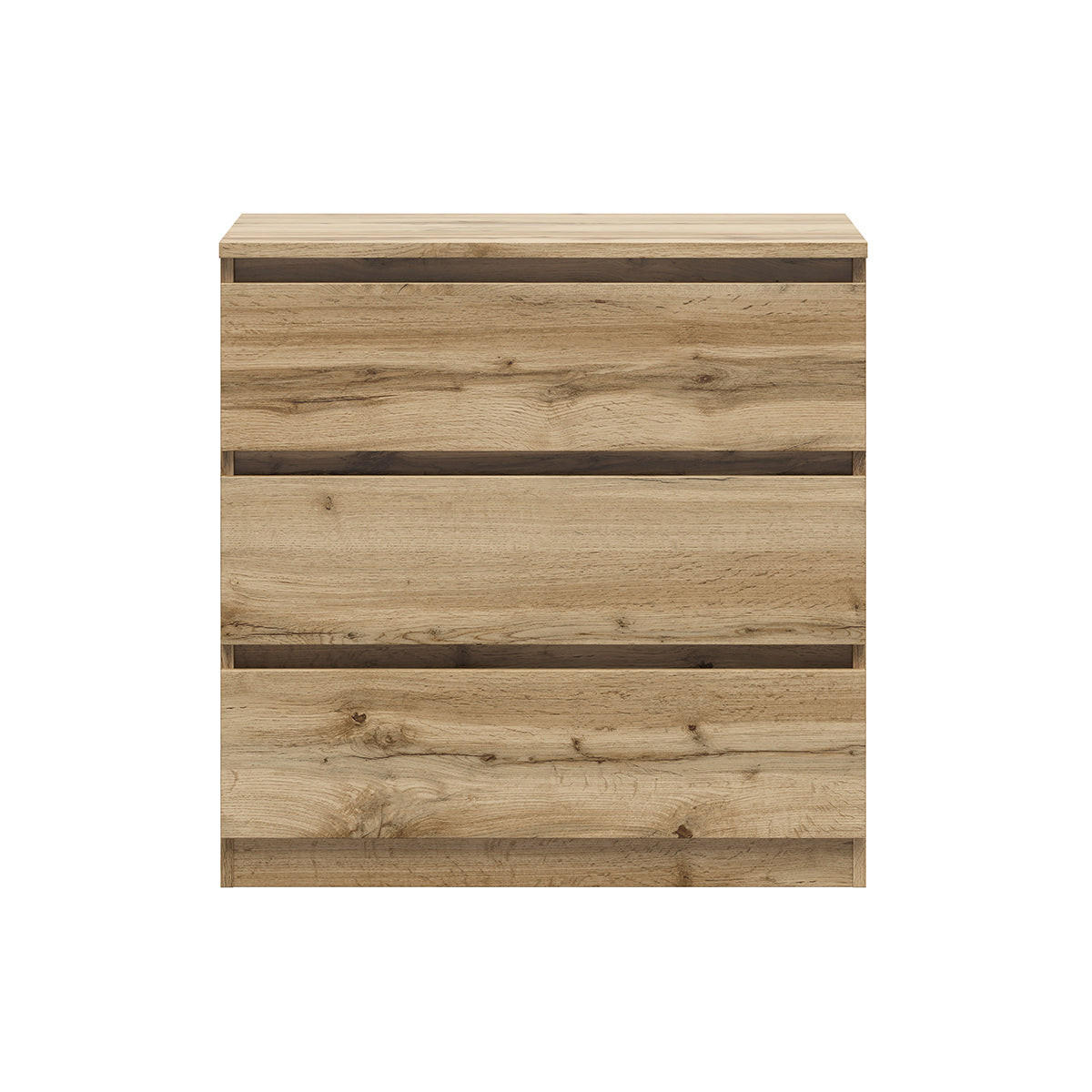KOMODA Edwin Les - rjava, leseni material (75/75/45cm) - Petits-meubles