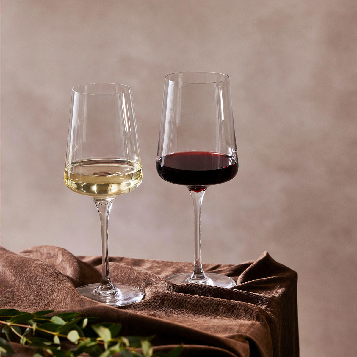WEISSWEINGLÄSER 6er-Set 400 ML - Transparent, Glas (0.4L) - Krosno Glass