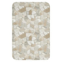WC-VORLEGER Mosaik - Steine - Beige WC Teppich 40x60 cm - Beige, Kunststoff/Textil (40/1cm) - OnlyWow