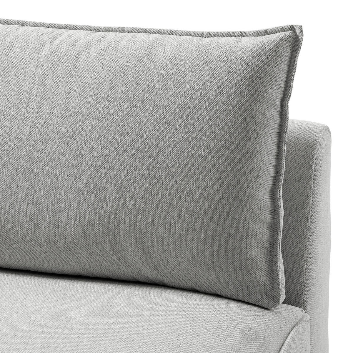 MODULSESSEL - Hellgrau, Textil (80/82/99cm) - home24