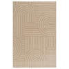 BOHO-TEPPICH Beige 160x230 cm - Beige, Textil (160/230cm) - Tesso Living