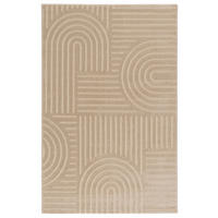 BOHO-TEPPICH Beige 120x160 cm - Beige, Textil (120/160cm) - Tesso Living
