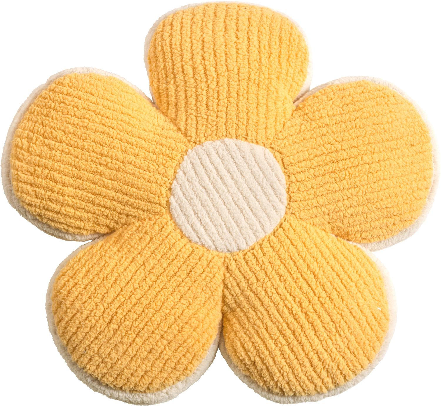 DEKOKISSEN BONNY Blume - Gelb, Textil (43cm) - Magma Heimtexx