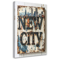 LEINWANDBILD Inschriften und Zitate 80x120cm - Beige, Textil (80/120cm) - Feeby