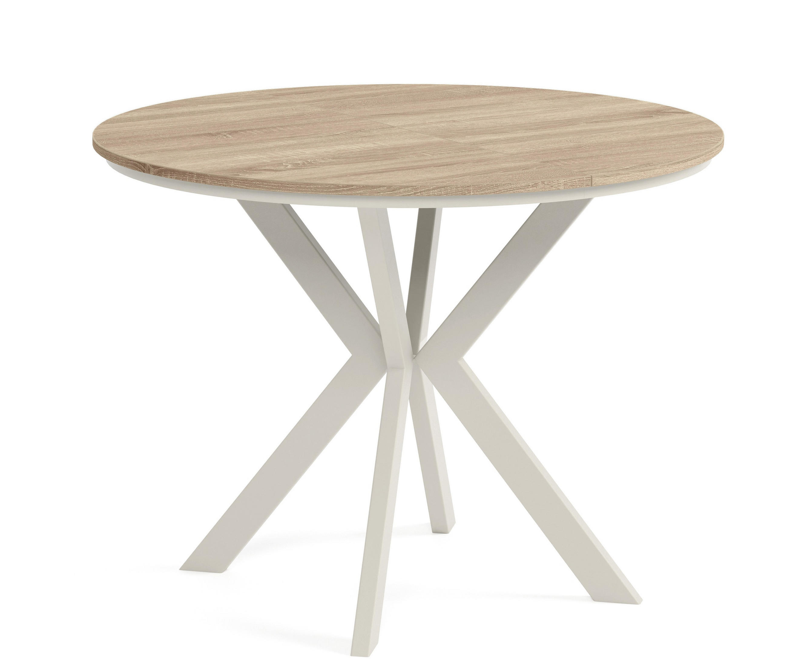 Sepro Meble Tisch Kaschmir, Eiche 100x76x100 cm