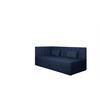 SOFA Thelma In Opera - Dunkelblau, Holzwerkstoff/Textil (207/90/97cm) - Fun Möbel