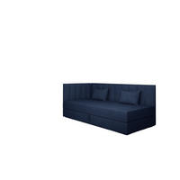 SOFA Thelma In Opera - Dunkelblau, Holzwerkstoff/Textil (207/90/97cm) - Fun Möbel