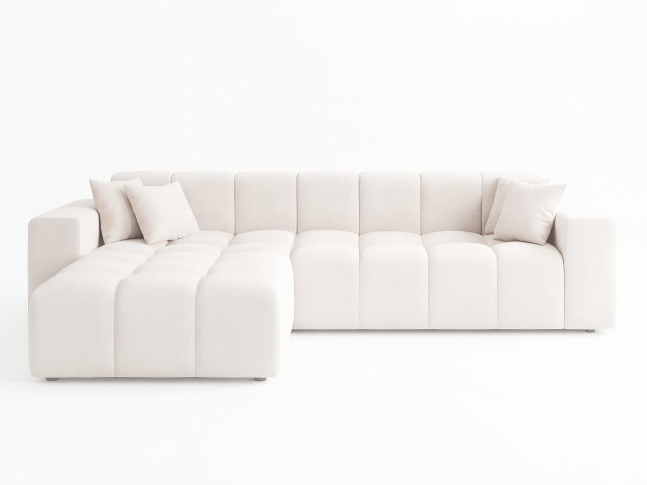 Graingold Ecksofa Creme 265x180 cm