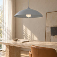 HÄNGELEUCHTE Flash - Grau, Metall (40/40/10cm) - Lumicom