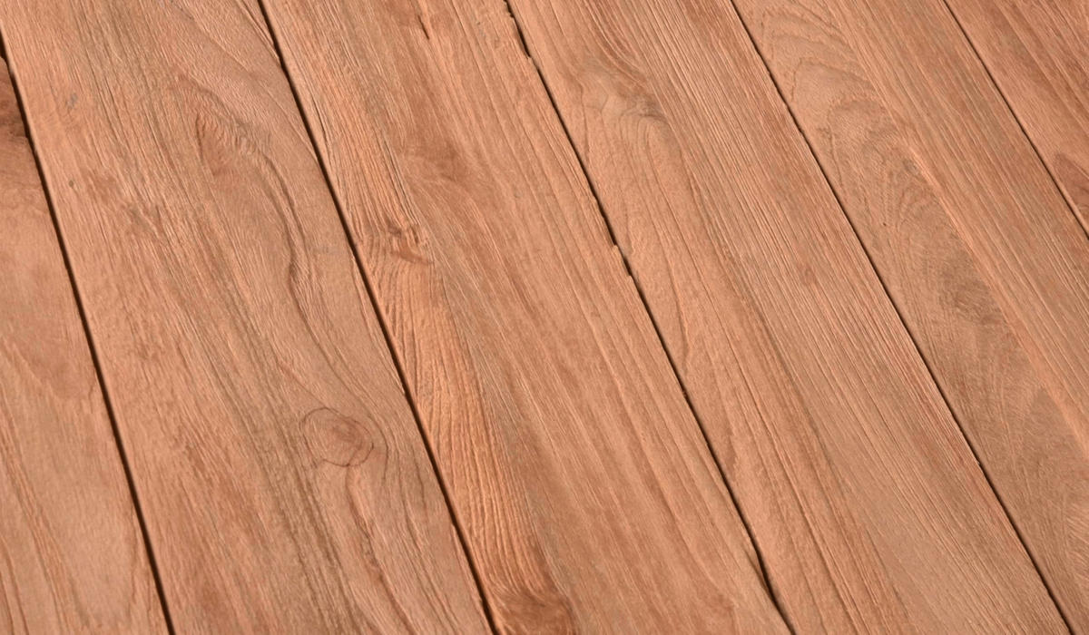 GARTENTISCH Niels Terrassentisch - Braun, Holz (220.5/100/75cm) - DELUKE